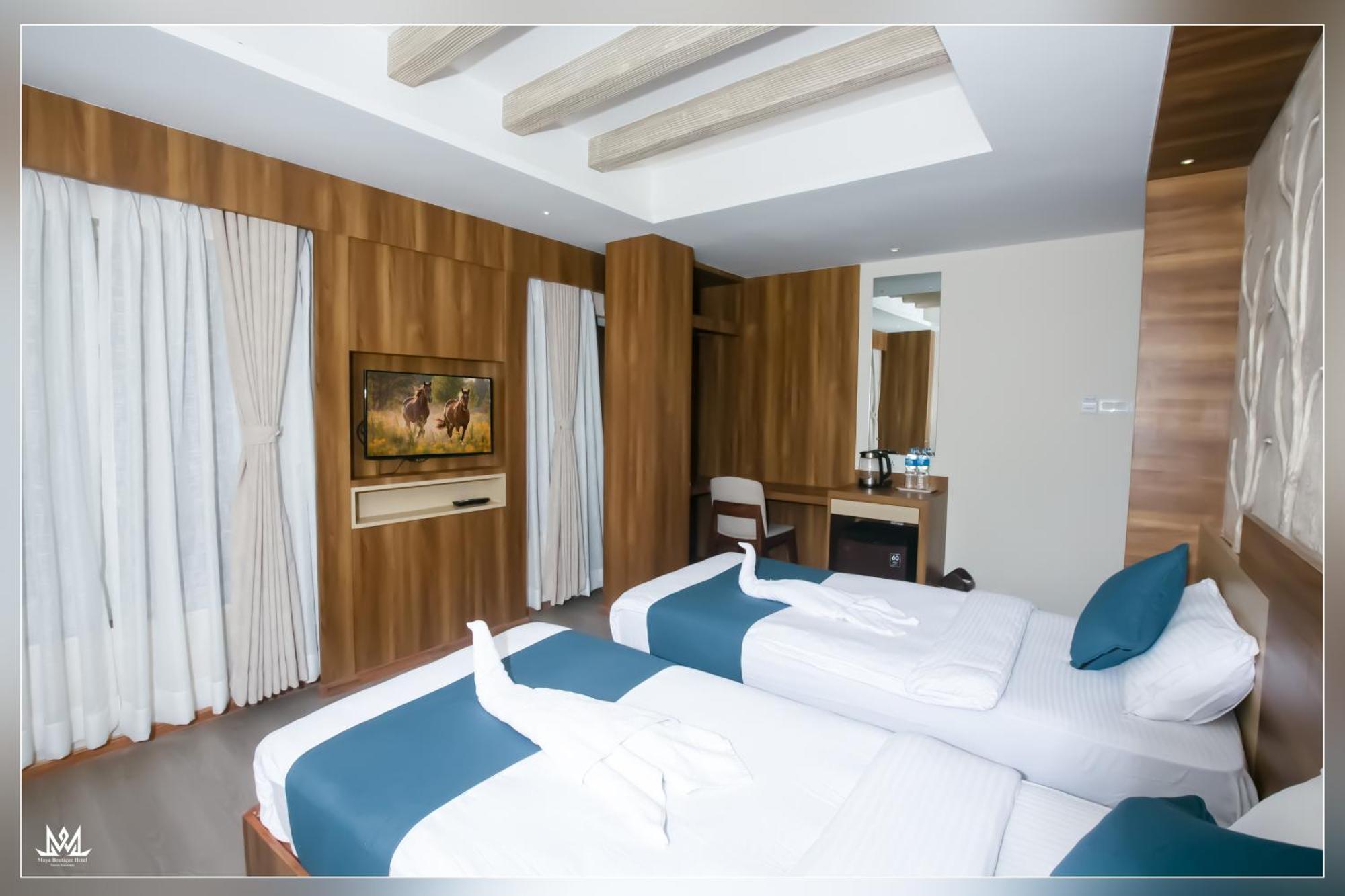 Hotel Maya Boutique & Apartment Катманду Екстериор снимка