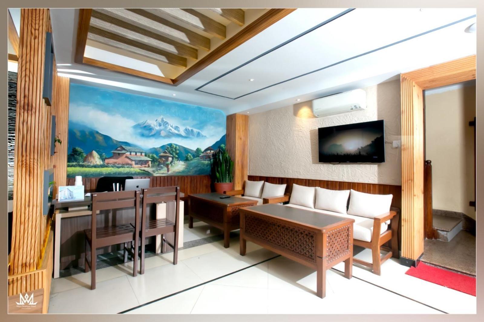 Hotel Maya Boutique & Apartment Катманду Екстериор снимка